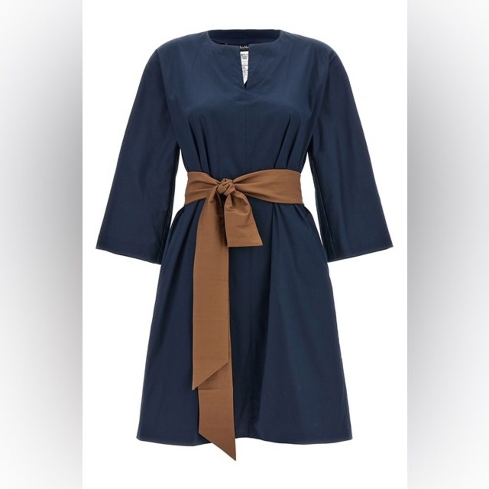 NWT ‘S Max Mara Cotton Blend Dress Size: Various Spring/Summer - Picture 1 of 5